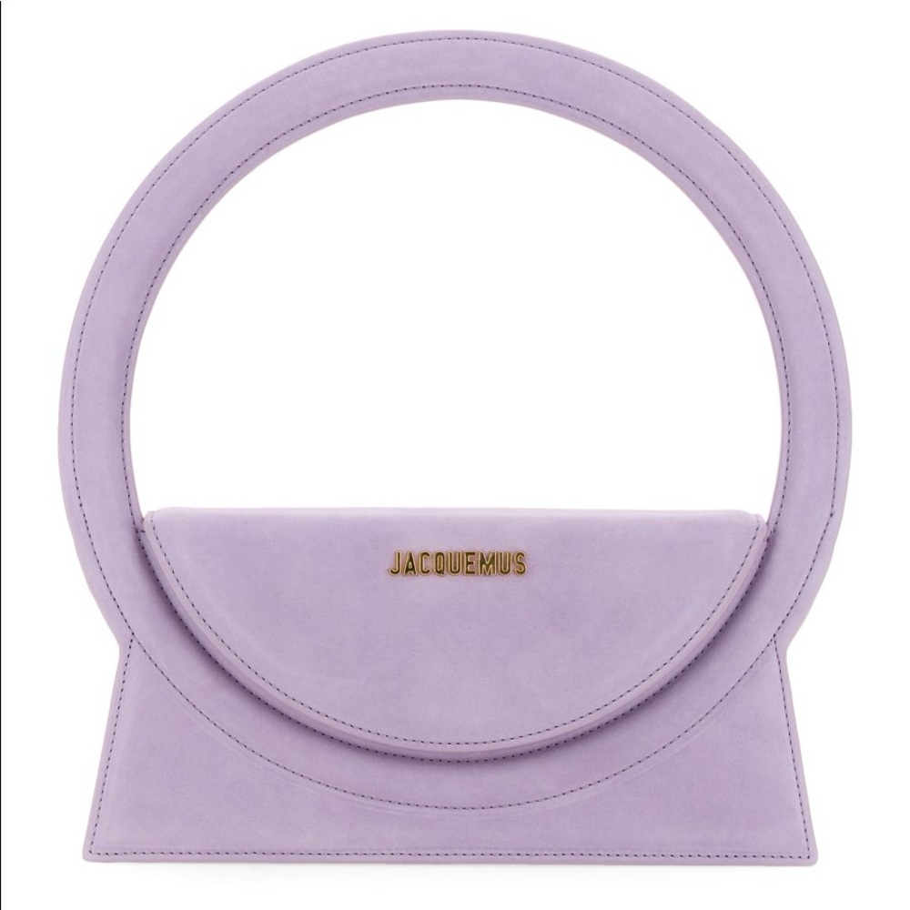 JACQUEMUS le sac rond in lavender